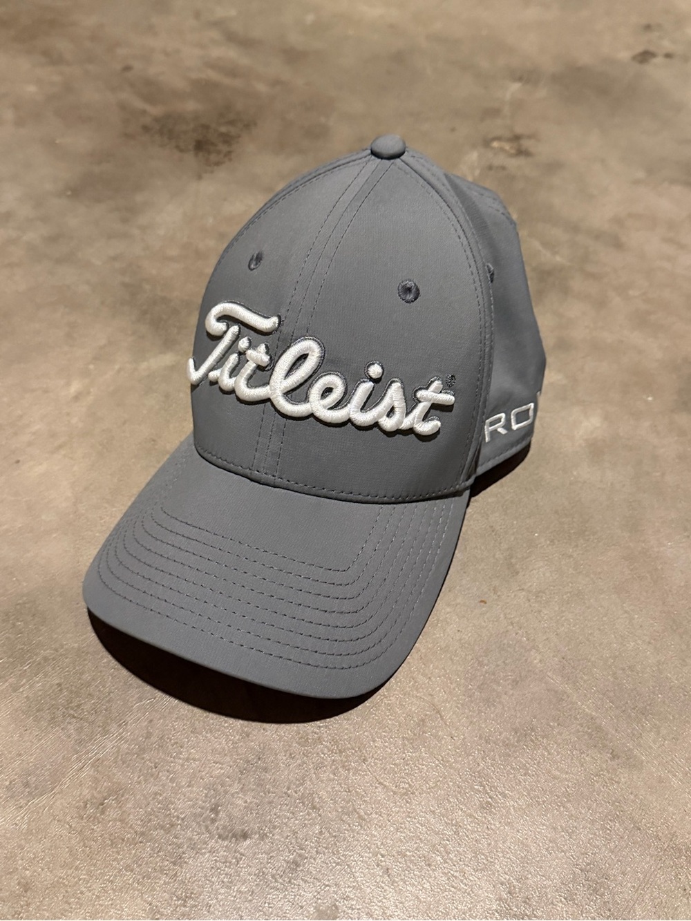 Titleist Gray Tour Performance Golf Hat